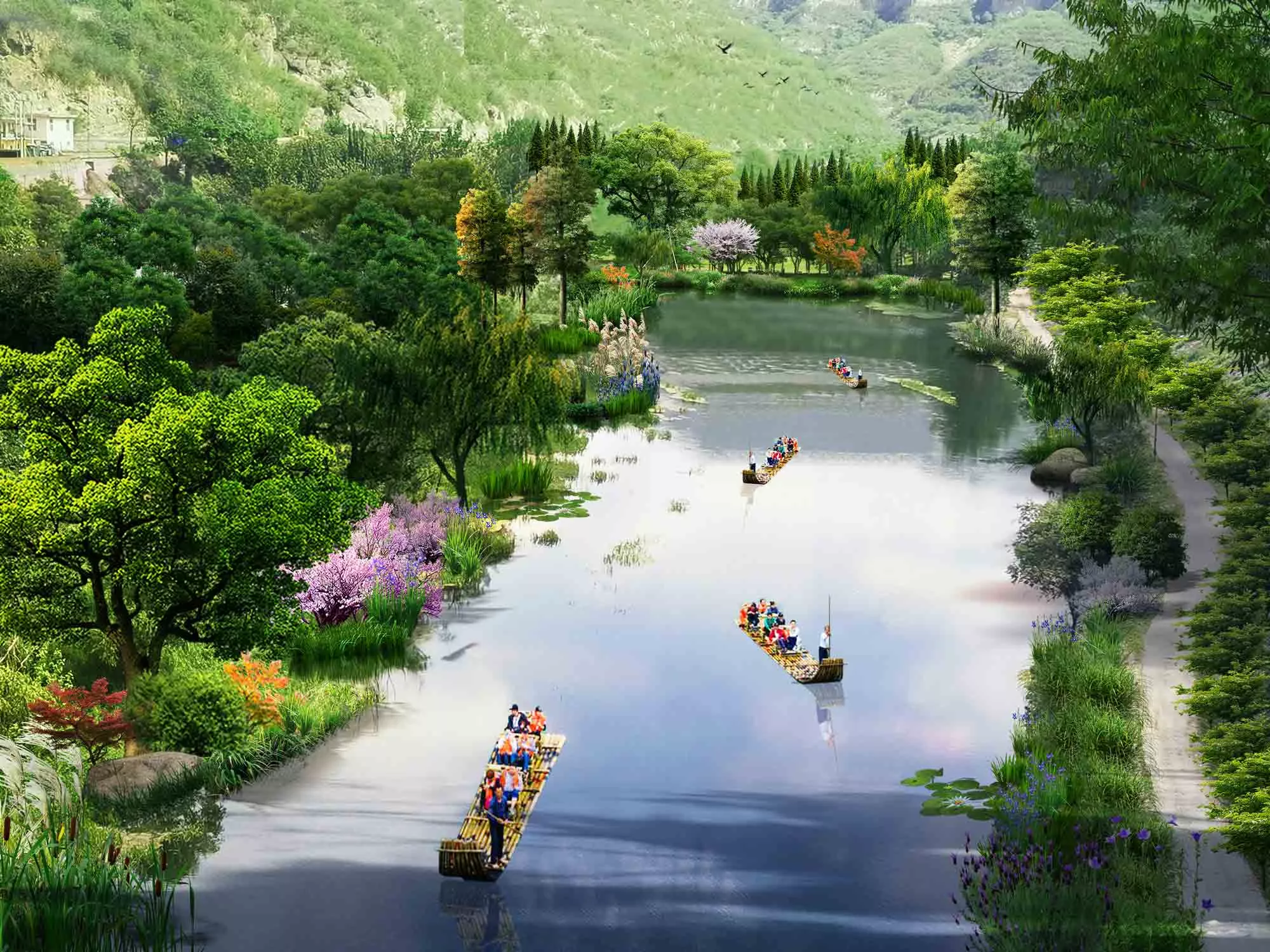 邓州湍河景观改造